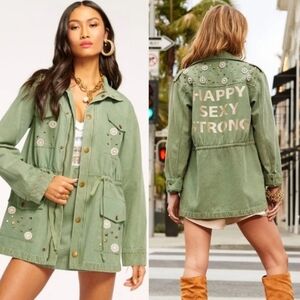 Ramy Brook NWTs Happy Sexy Strong Jacket